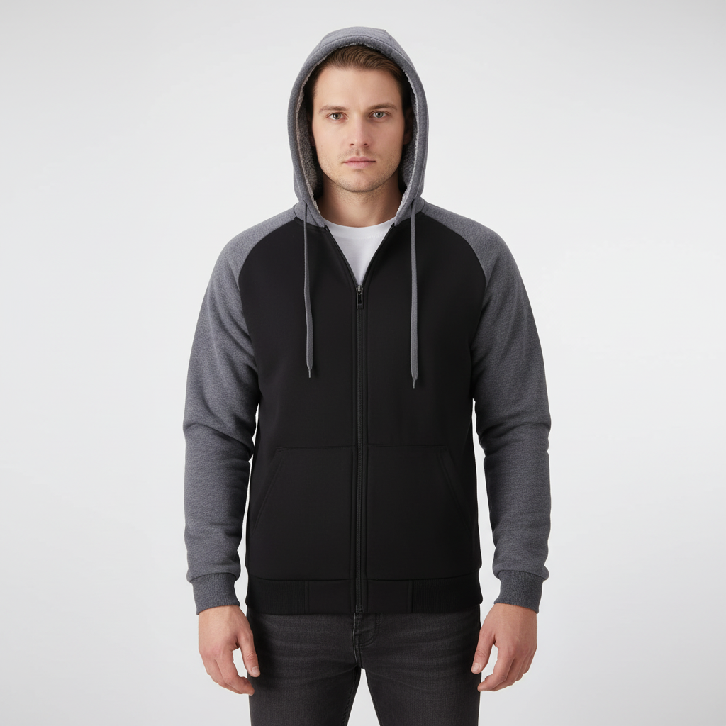 Men's Hoodie with Drawstring - photo 6