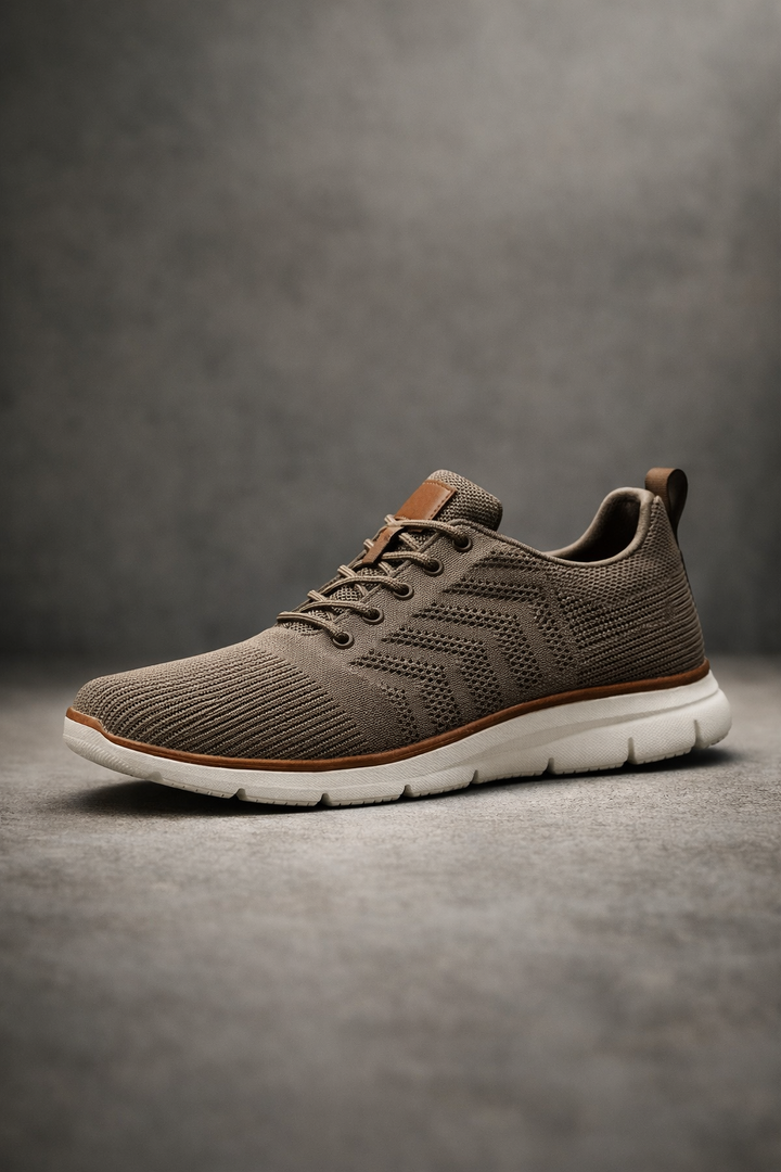Men's Knit Sneakers Lace-up - photo 12