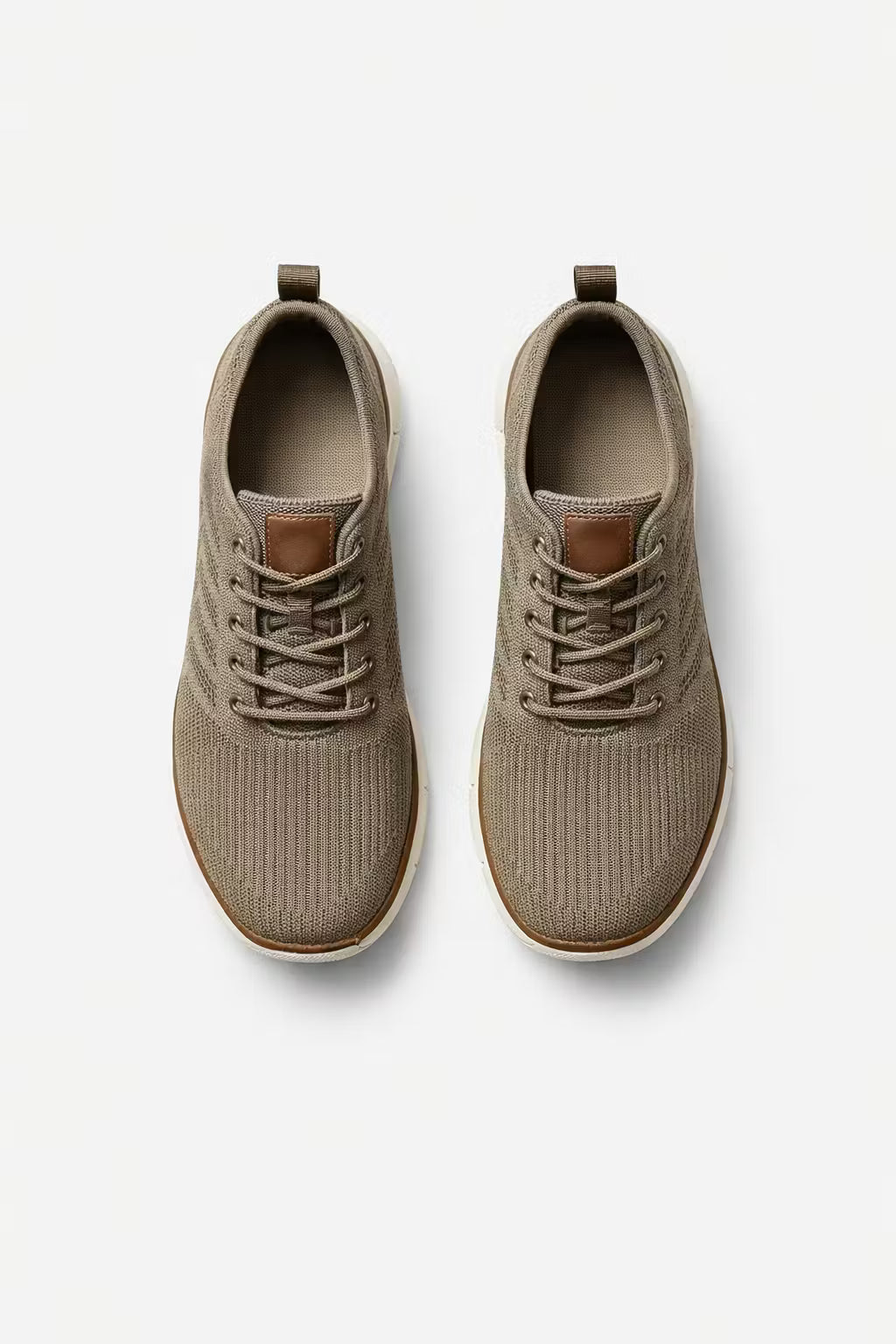 Men's Knit Sneakers Lace-up - photo 2