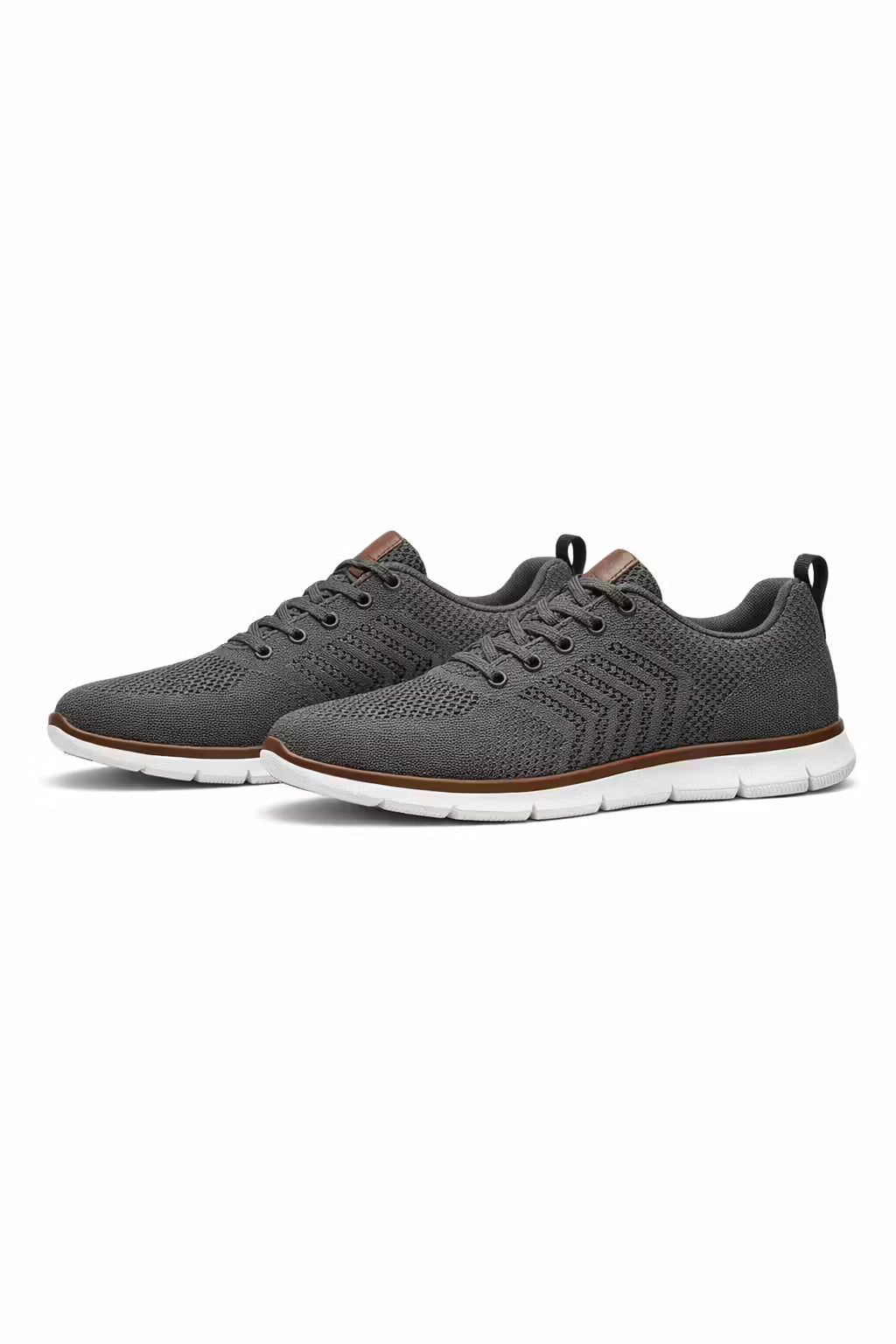 Men's Knit Sneakers Lace-up - photo 8