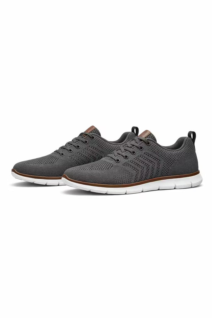 Men's Knit Sneakers Lace-up - photo 8