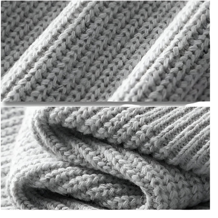 Men's Knitted Quarter Zip Sweater - photo 3