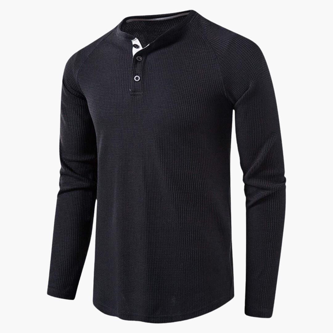 Men's Knitted Relaxed T-Shirt - photo 4