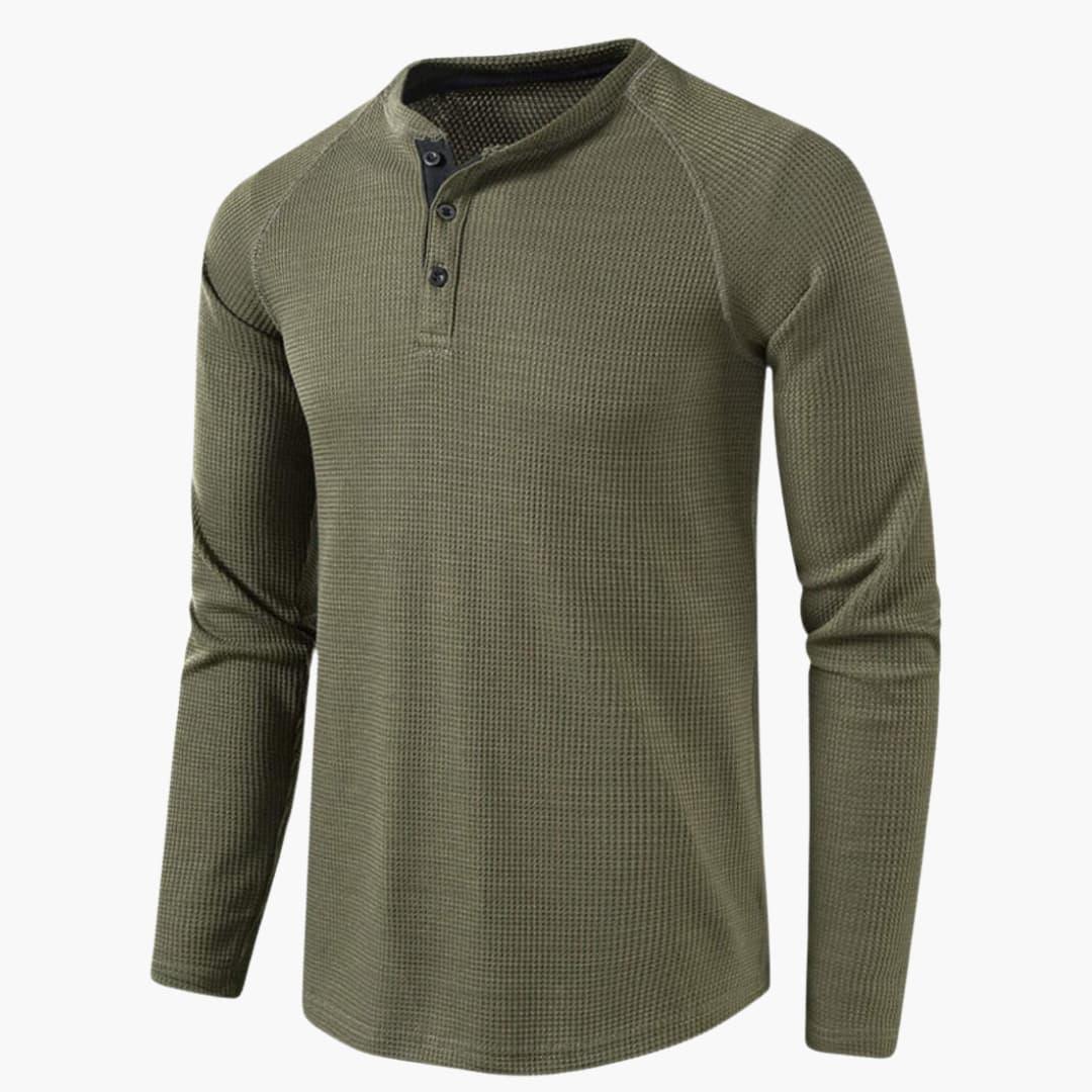 Men's Knitted Relaxed T-Shirt - photo 7