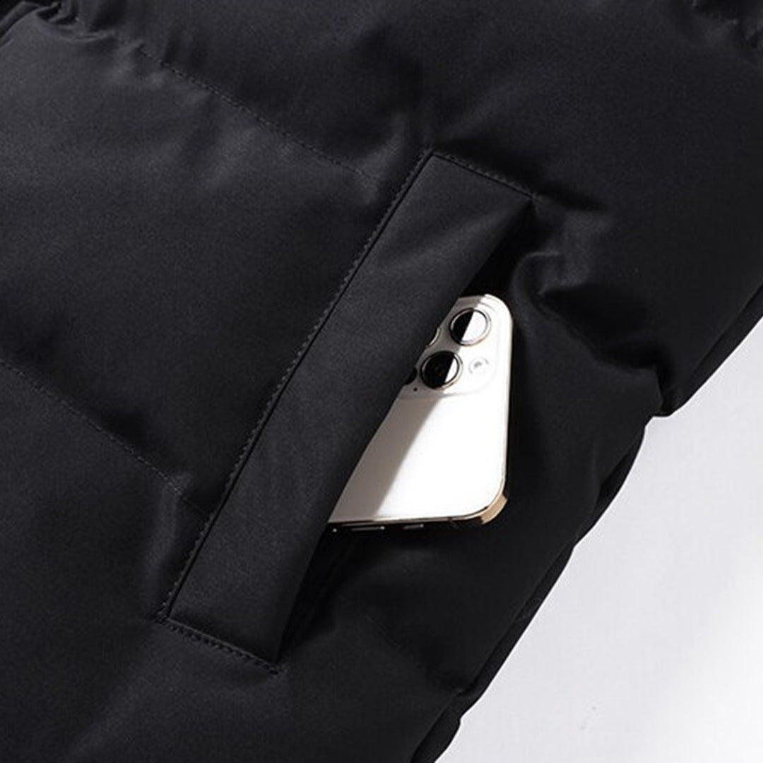 Men's Fleece-Lined Quilted Gilet with Zip Front - photo 10