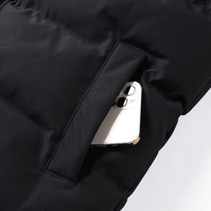 Men's Fleece-Lined Quilted Gilet with Zip Front - photo 10