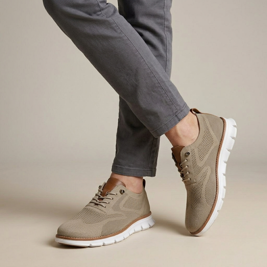 Men's Orthopedic Sneakers Mesh Knit - photo 8