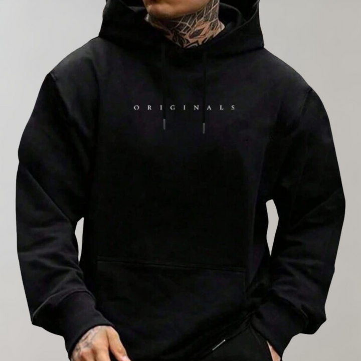 Men's Relaxed Ribbed Cuffs Hoodie - photo 2