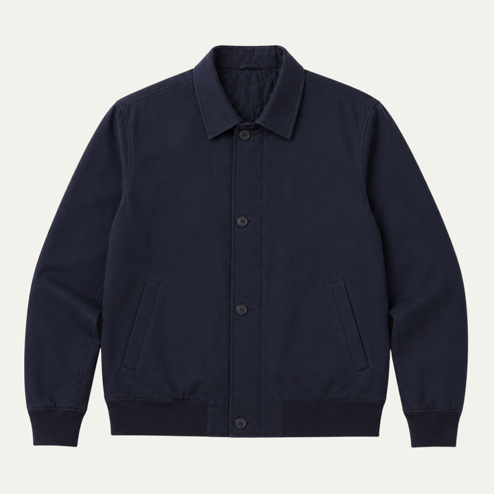 Men's Slim Fit Lightweight Casual Zip Jacket - photo 1