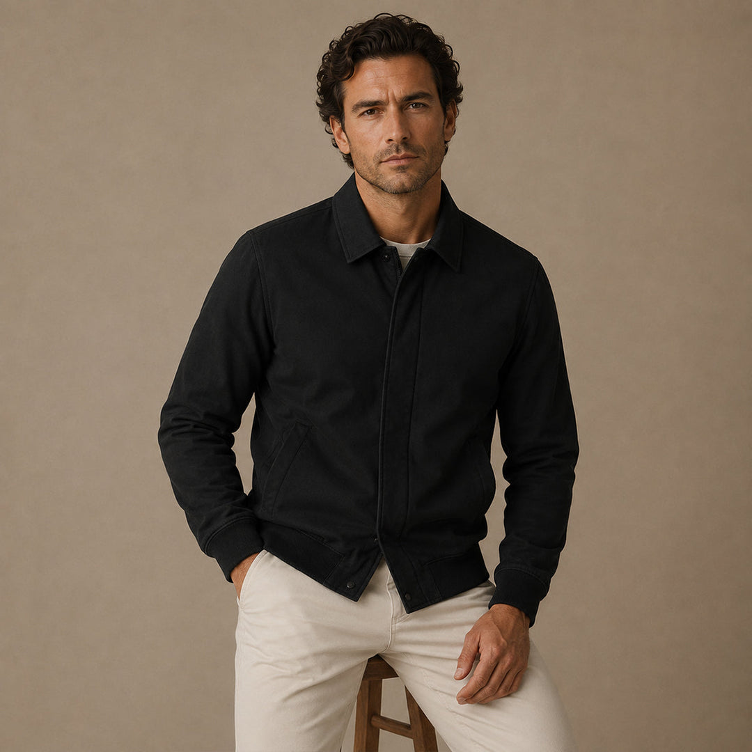 Men's Slim Fit Lightweight Casual Zip Jacket - photo 9