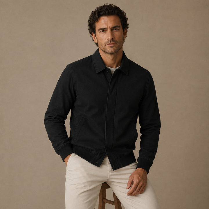 Men's Slim Fit Lightweight Casual Zip Jacket - photo 9