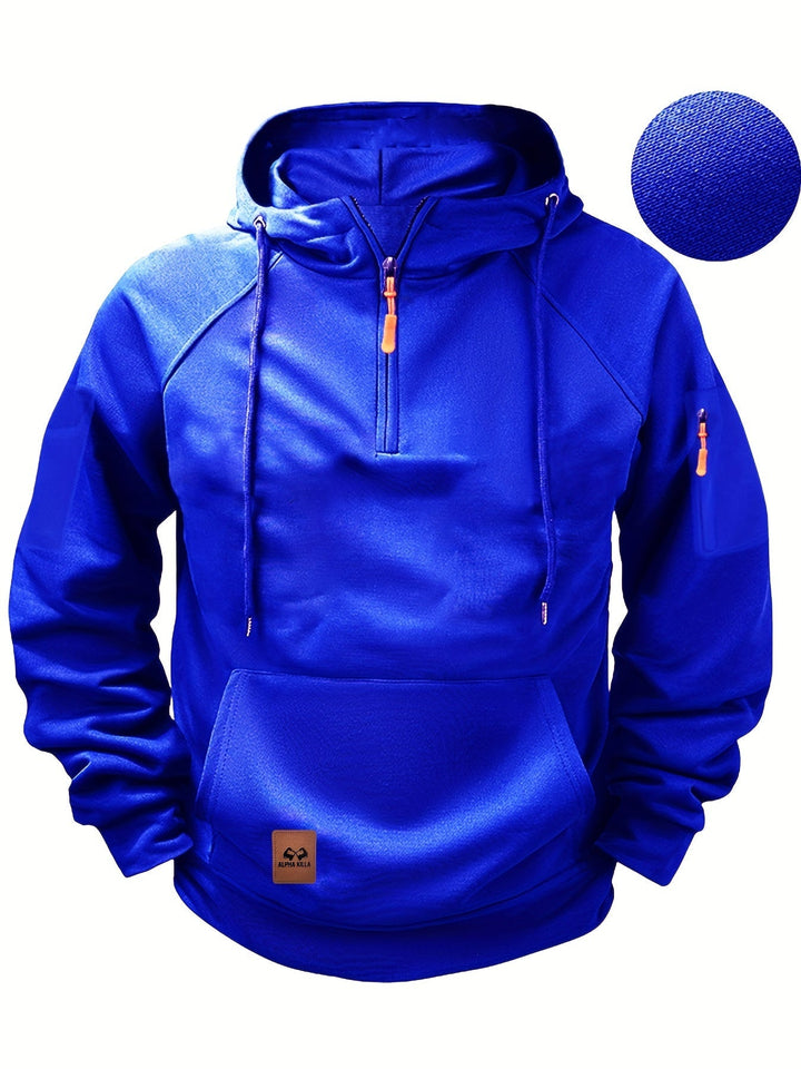Men's Warm Casual Pullover Winter Hoodie - photo 6