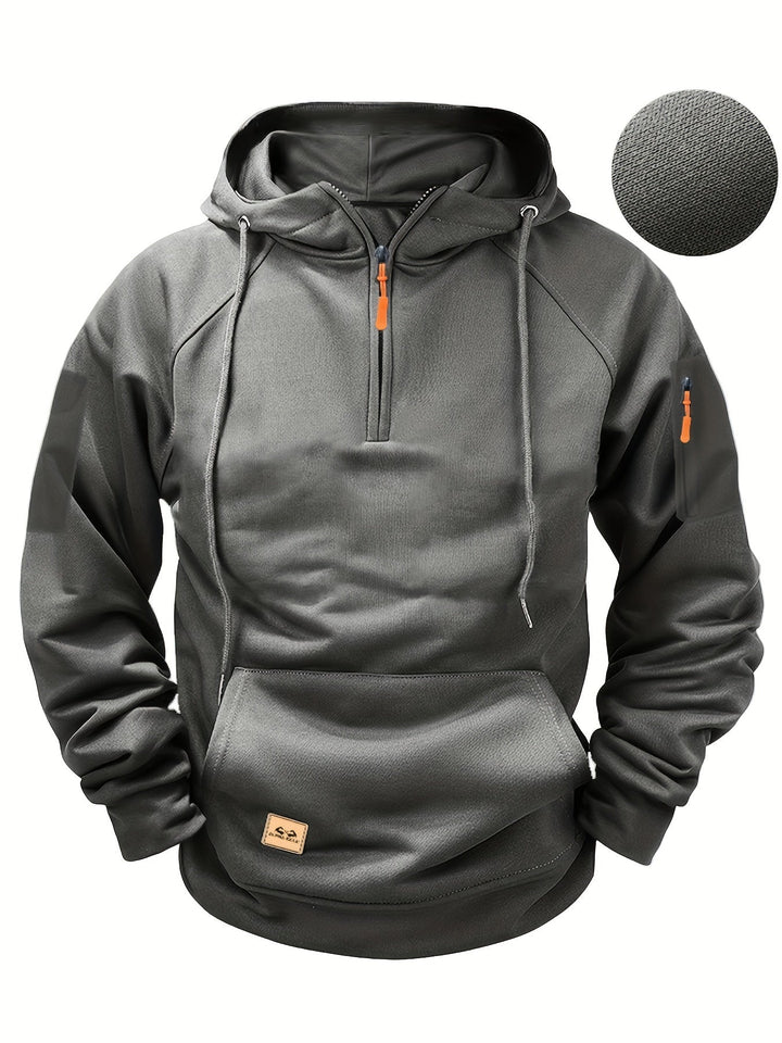 Men's Warm Casual Pullover Winter Hoodie - photo 8