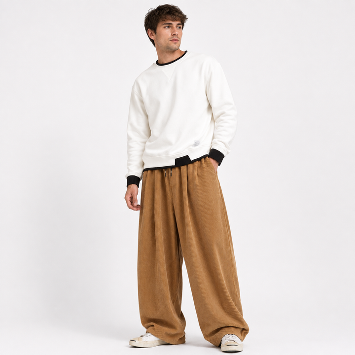 Men's Wide Leg Baggy Sweatpants - photo 1