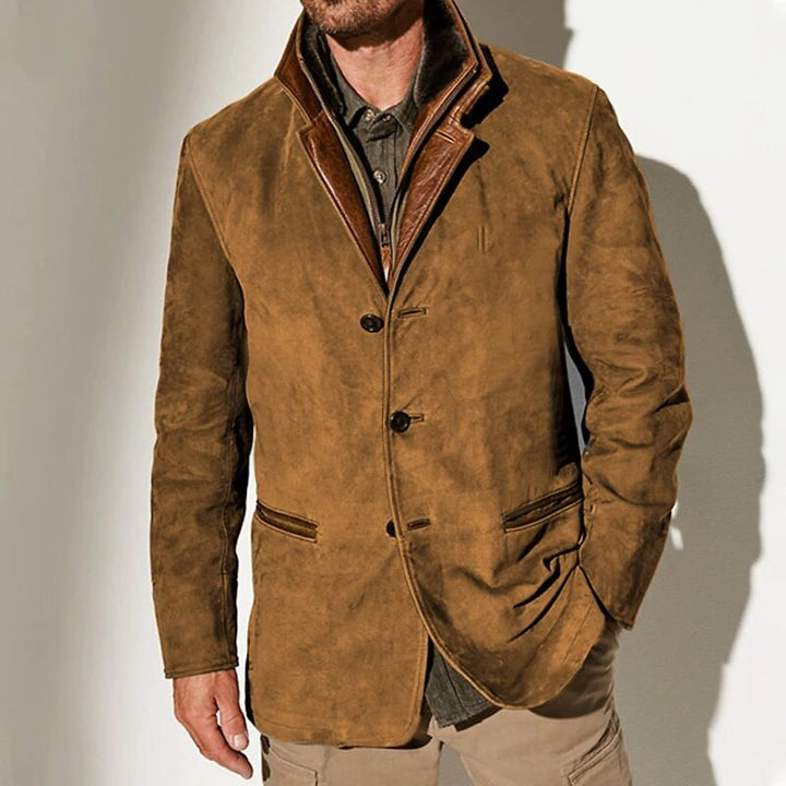 Men's Wool Blend Button-Up Jacket - photo 2