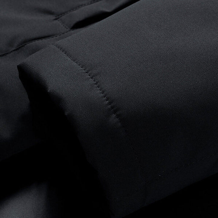 Men's Wool-Blend Long Winter Coat - photo 8