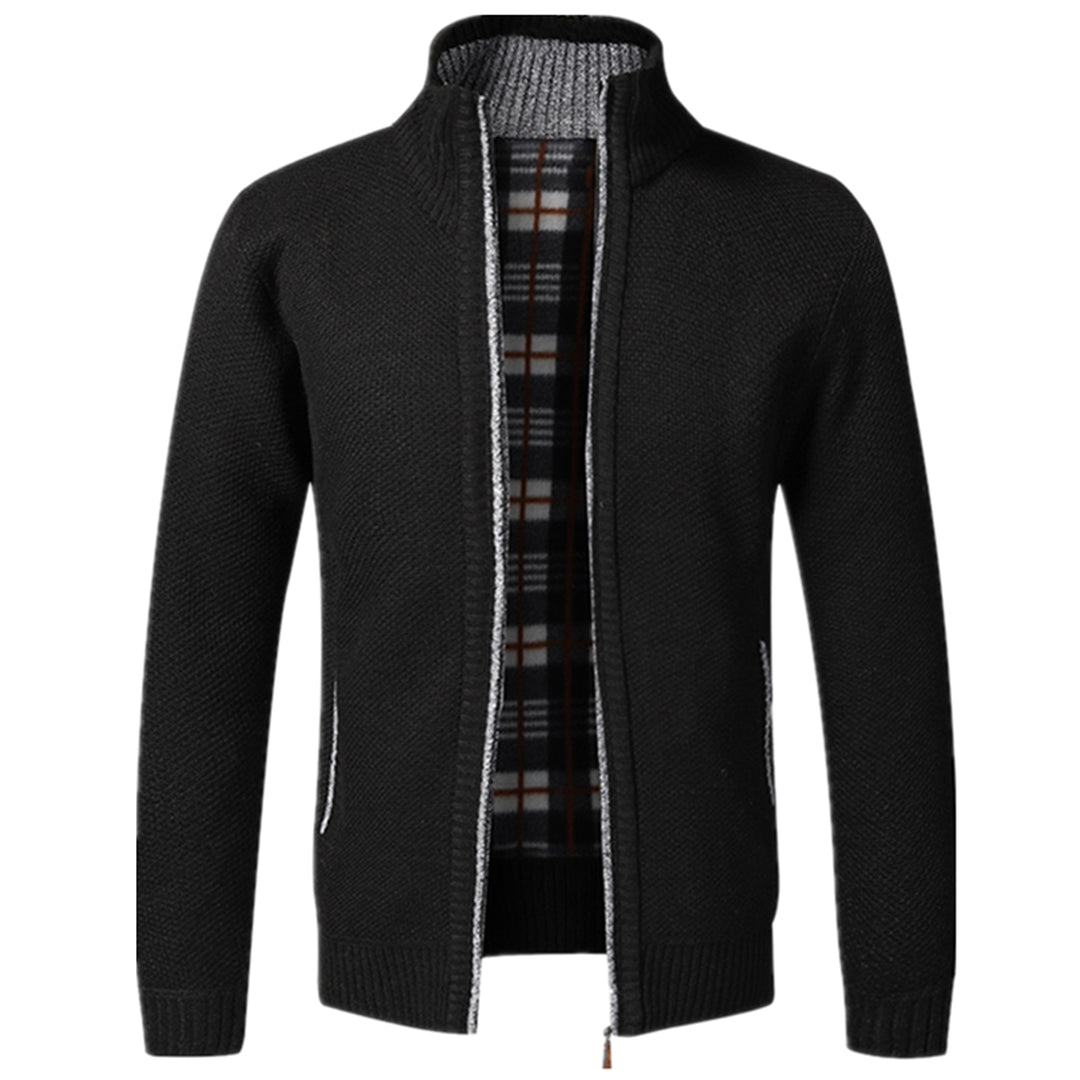 Men's Zip-Front Collared Jacket - photo 1