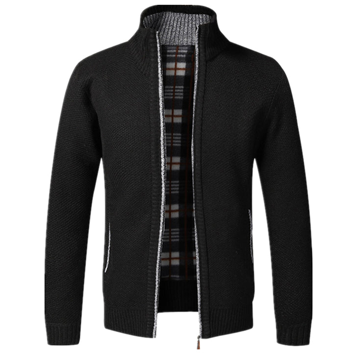Men's Zip-Front Collared Jacket - photo 1