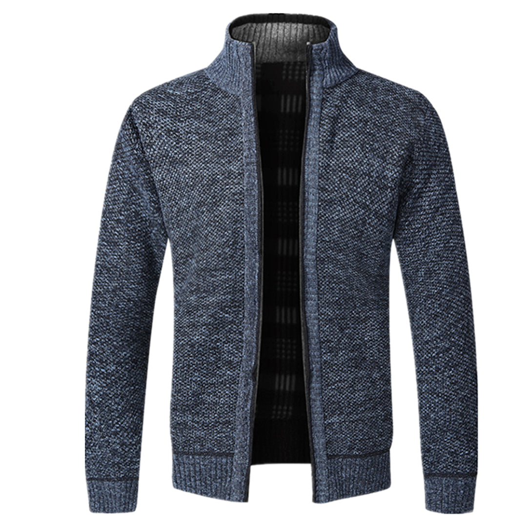 Men's Zip-Front Collared Jacket - photo 3