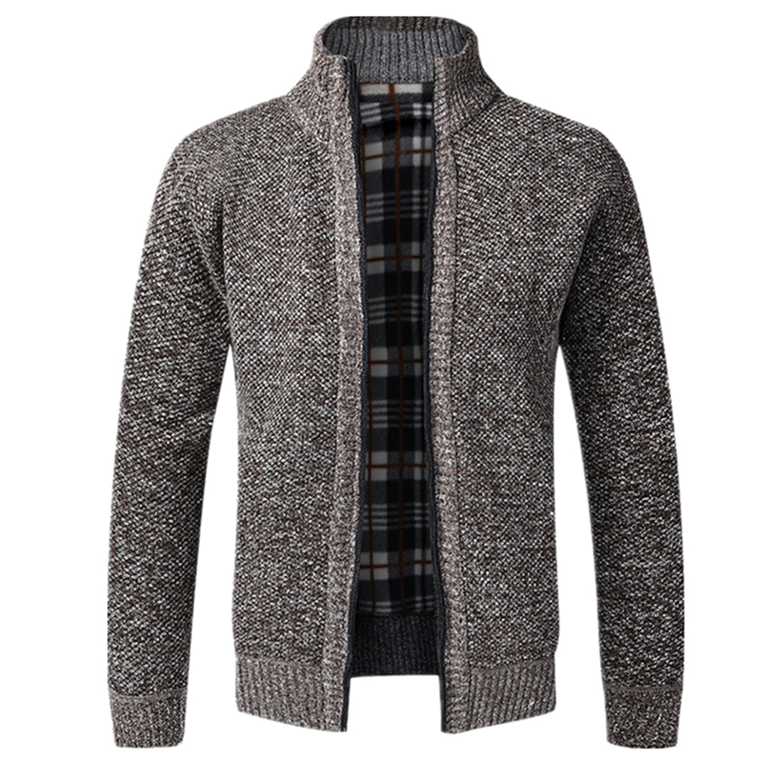 Men's Zip-Front Collared Jacket - photo 4