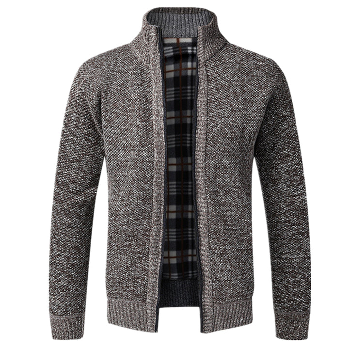 Men's Zip-Front Collared Jacket - photo 4
