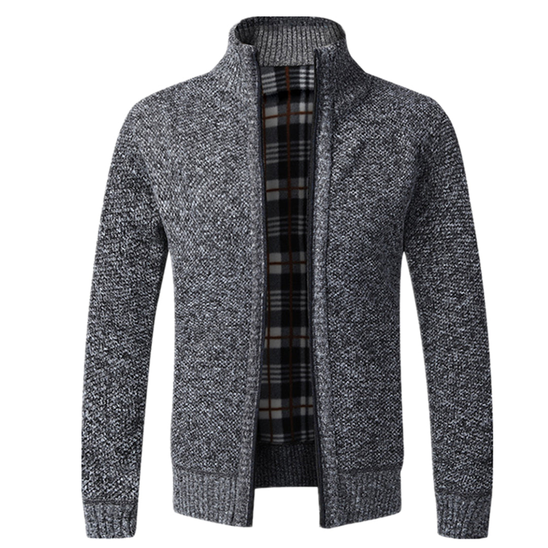 Men's Zip-Front Collared Jacket - photo 5