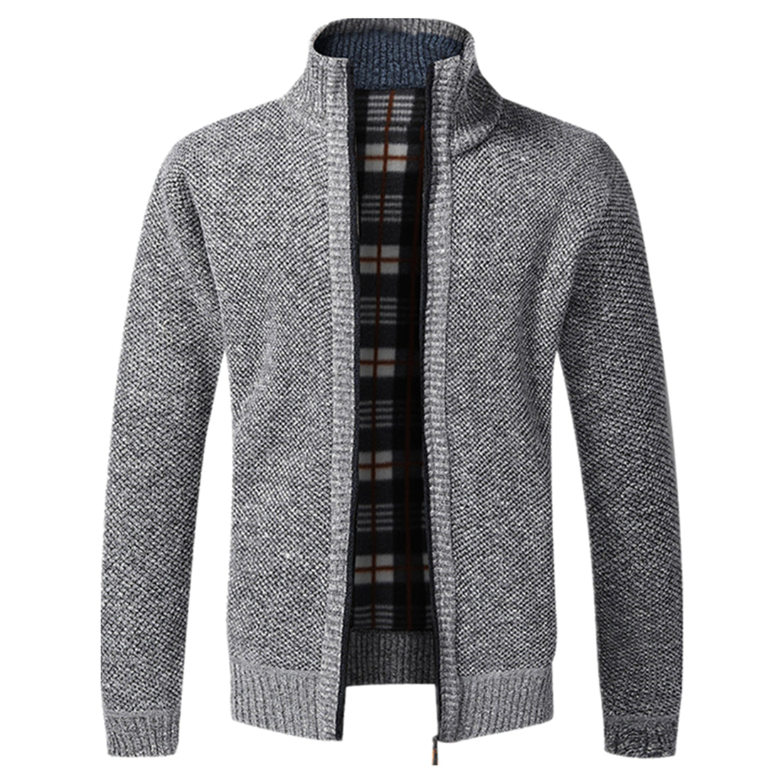Men's Zip-Front Collared Jacket - photo 6