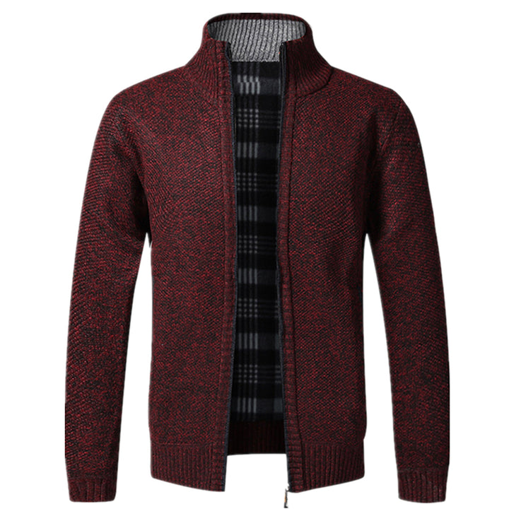 Men's Zip-Front Collared Jacket - photo 7