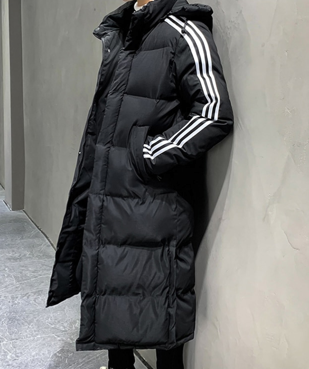 Men's Zip-Front Pocket Coat with Hood - photo 1