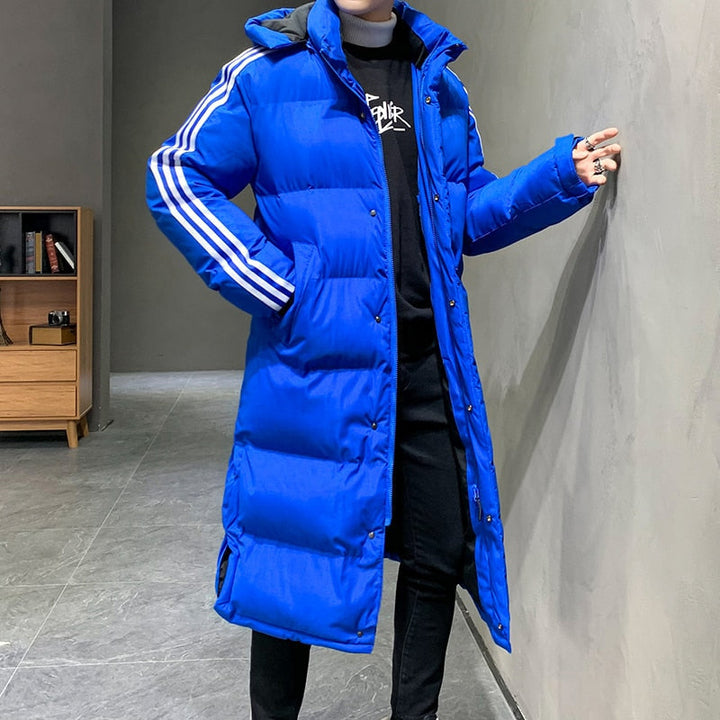 Men's Zip-Front Pocket Coat with Hood - photo 10