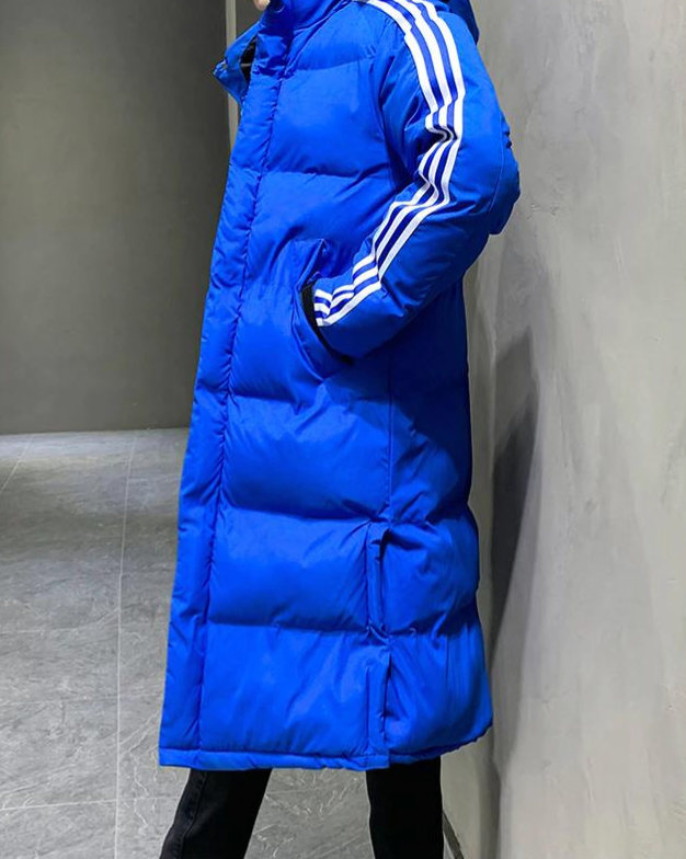 Men's Zip-Front Pocket Coat with Hood - photo 11