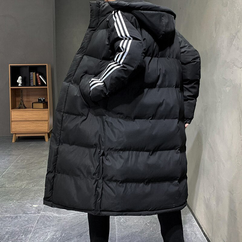 Men's Zip-Front Pocket Coat with Hood - photo 4