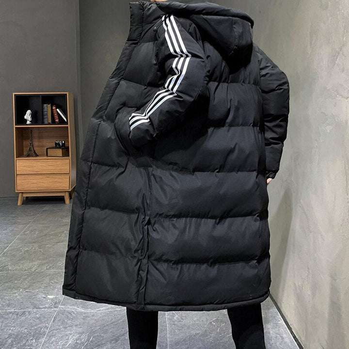 Men's Zip-Front Pocket Coat with Hood - photo 4