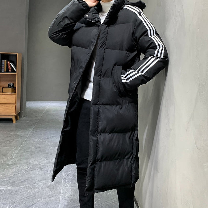 Men's Zip-Front Pocket Coat with Hood - photo 5