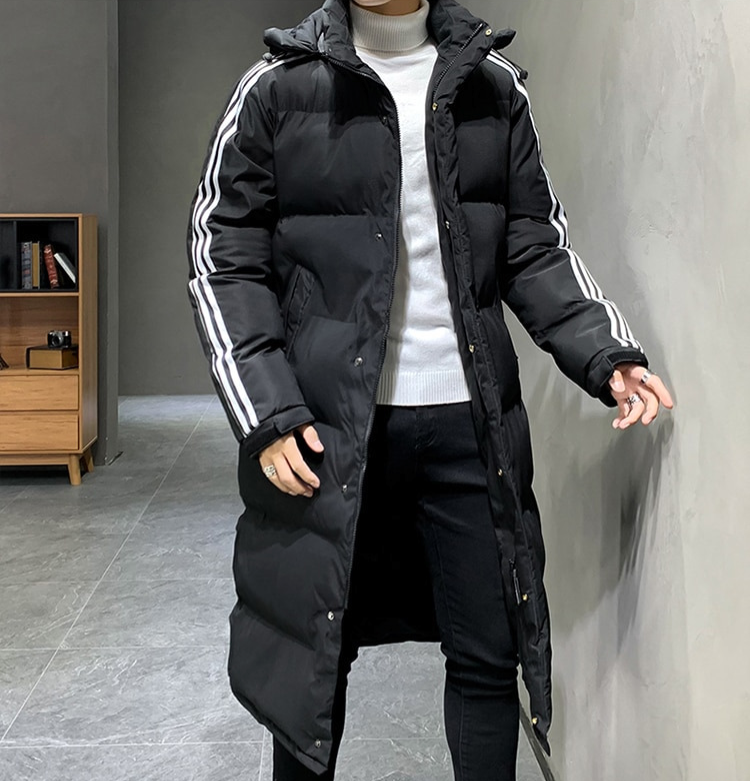 Men's Zip-Front Pocket Coat with Hood - photo 6