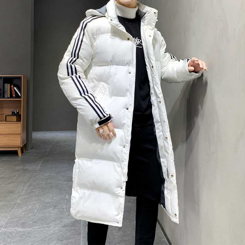 Men's Zip-Front Pocket Coat with Hood - photo 7