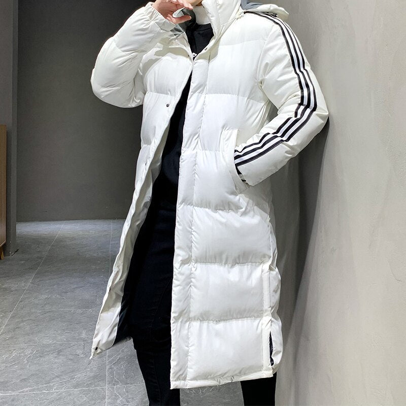 Men's Zip-Front Pocket Coat with Hood - photo 9