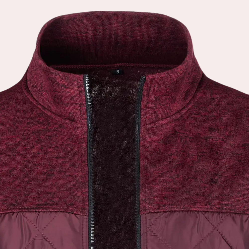 Men's Zip-Up Knit Cardigan - photo 3