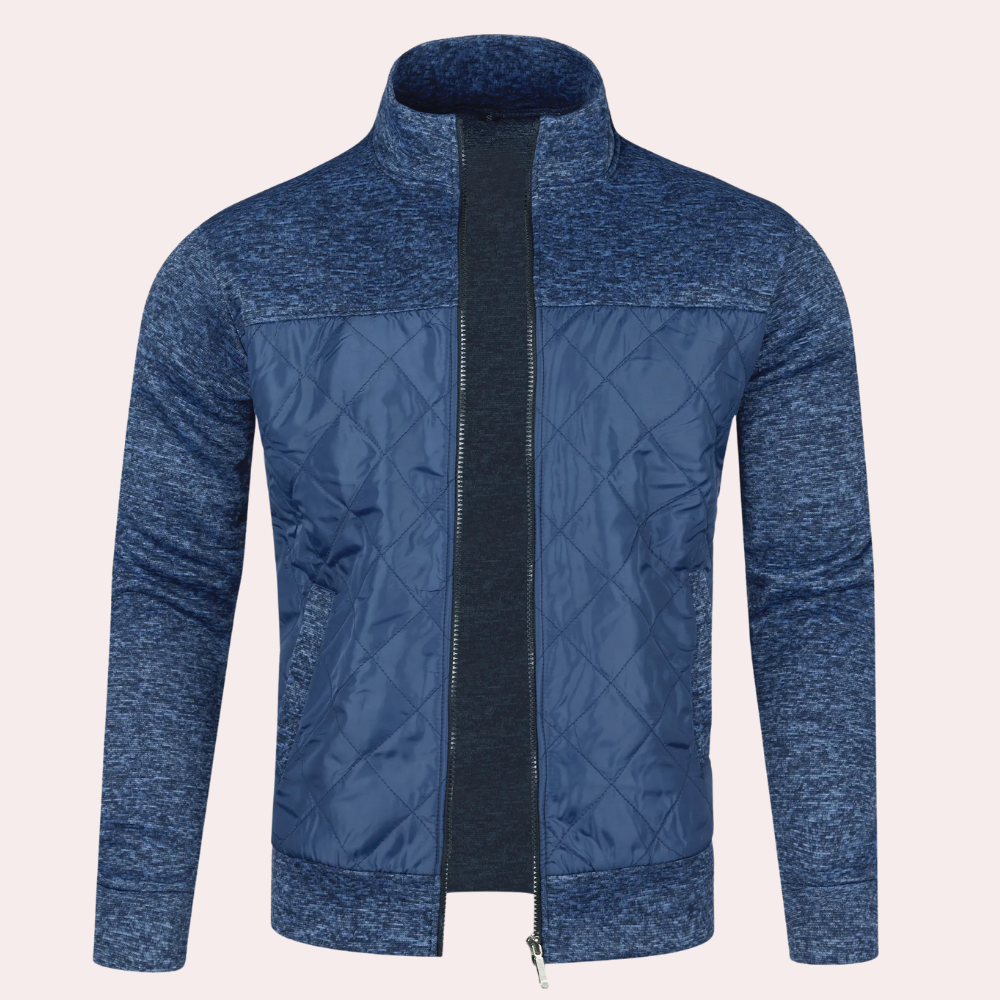 Men's Zip-Up Knit Cardigan - photo 8