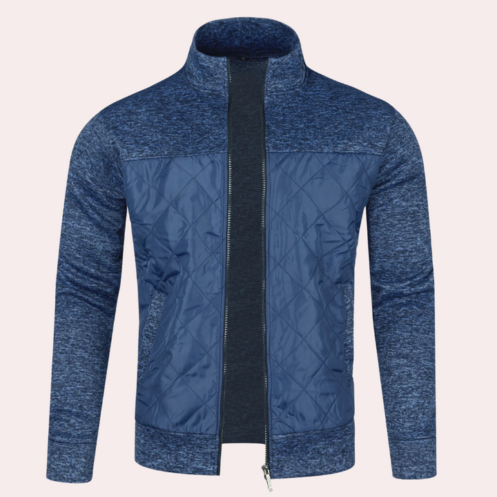 Men's Zip-Up Knit Cardigan - photo 8