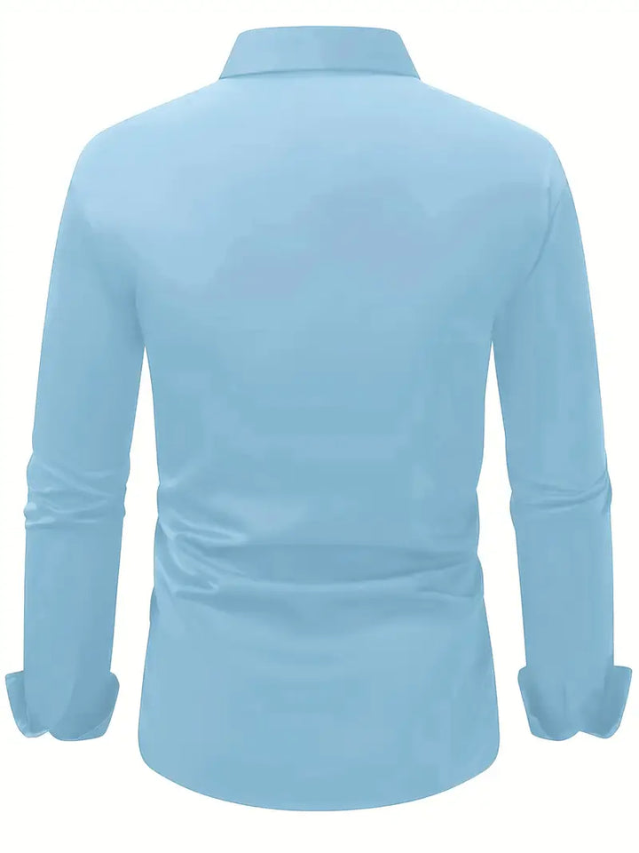 Men's Breathable Non-Iron Shirt with a Button Front – view 12