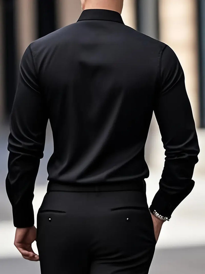 Men's Breathable Non-Iron Shirt with a Button Front – view 15