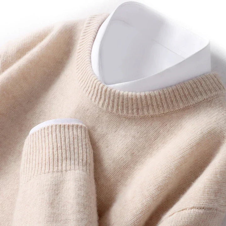 Men's Classic Longline Knitted Jumper for Layering – view 11