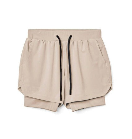 Men's Fitness Shorts with Inner Lining and Thigh Pocket - photo 10