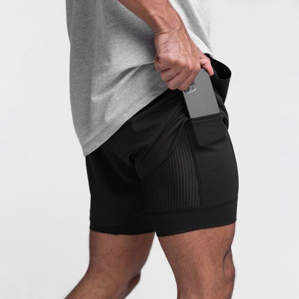 Men's Fitness Shorts with Inner Lining and Thigh Pocket - photo 13
