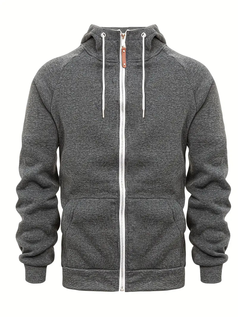 Men's Full-Zip Hooded Sweatshirt - photo 1