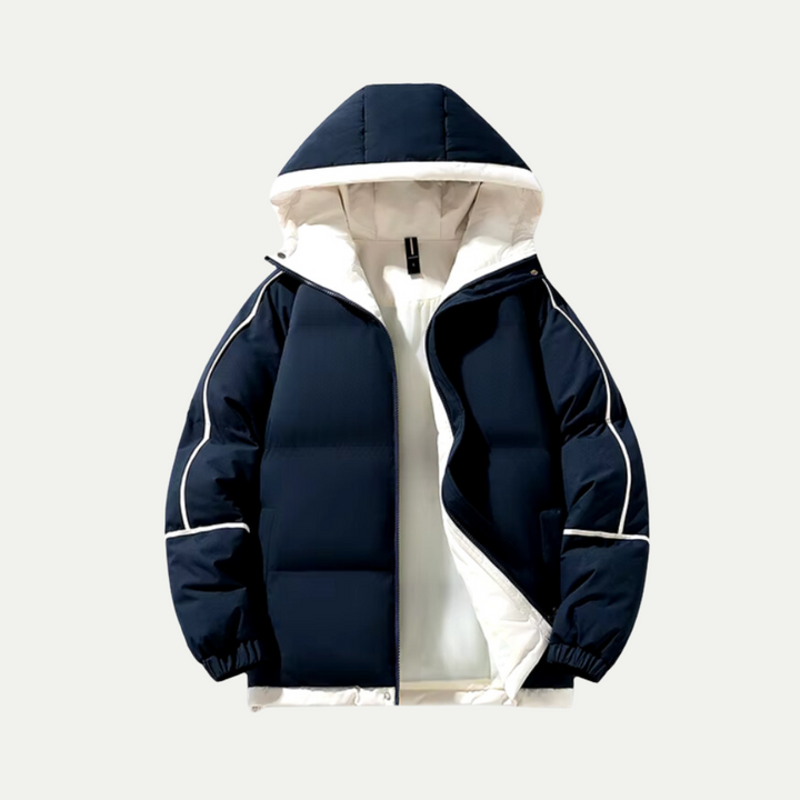 Glenn – pánská prošívaná parka s kapucí