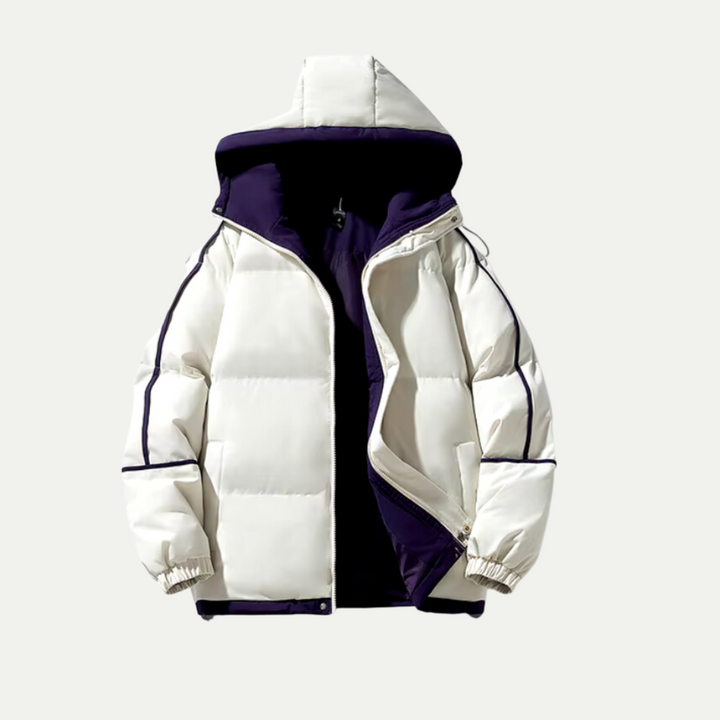 Glenn – pánská prošívaná parka s kapucí