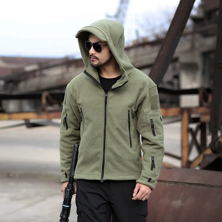 Finn - Men's Hooded Winter Jacket with Padded Lining