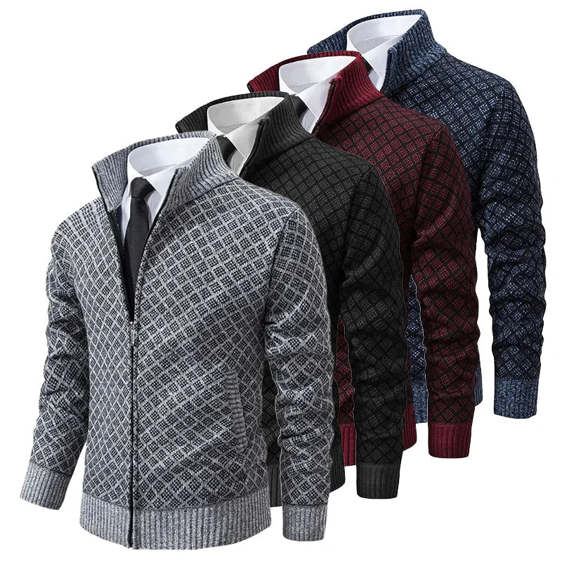 Men's Hybrid Knitted Cardigan
